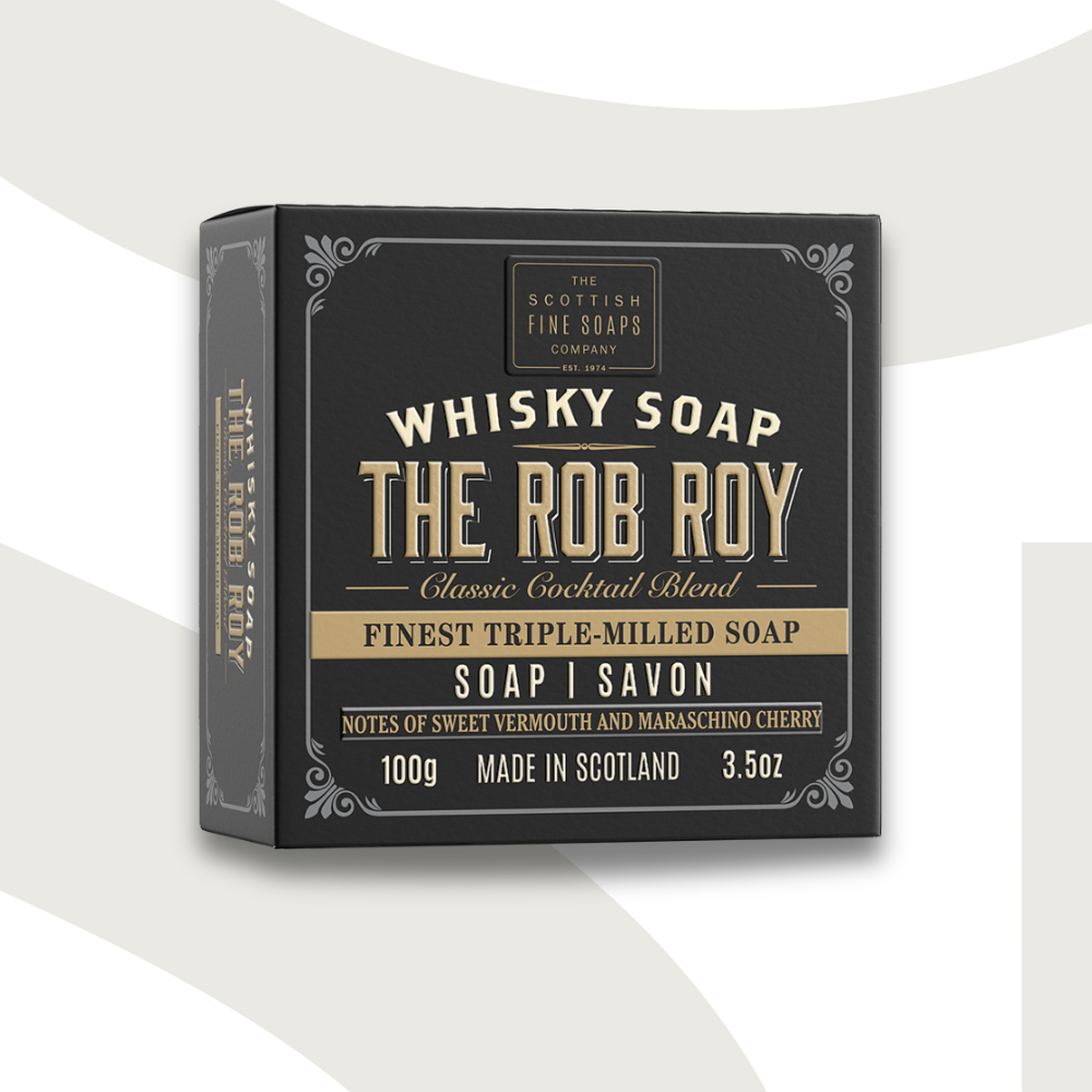 The Rob Roy Soap in a Carton