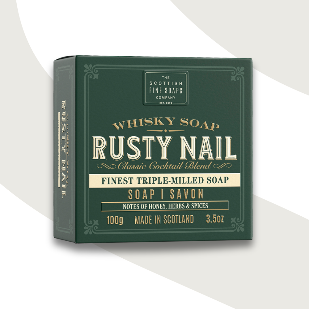 Rusty Nail Soap in a Carton