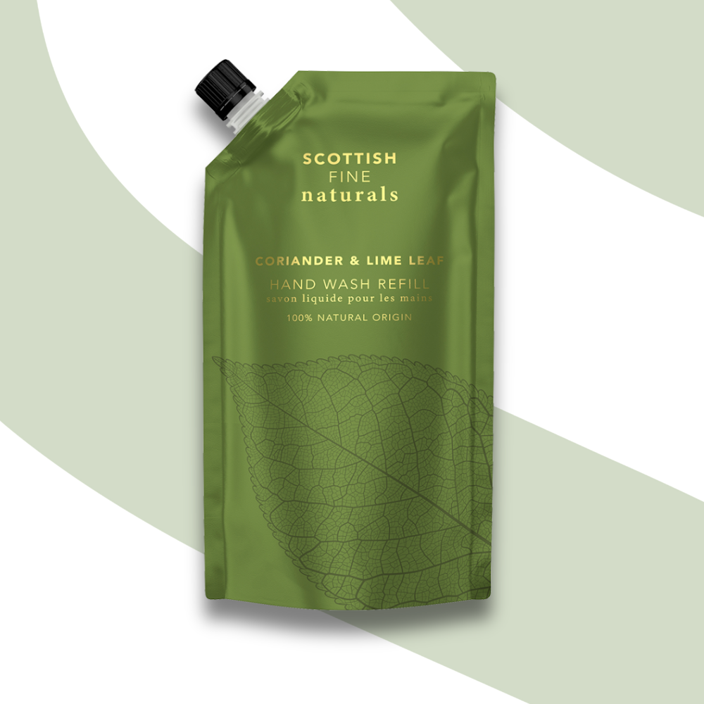 Scottish Fine Naturals - Hand Wash Refill 600ml Pouch