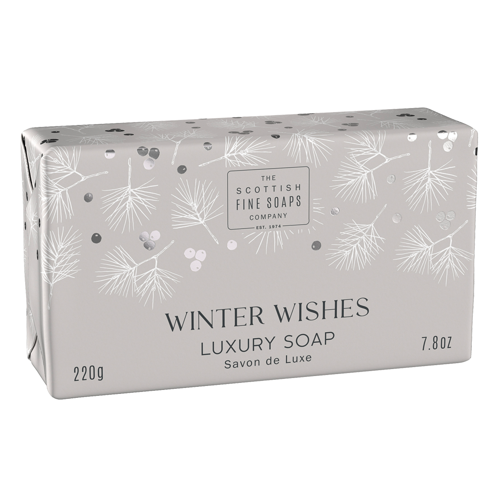 Winter Wishes Luxury 220g Wrapped Soap