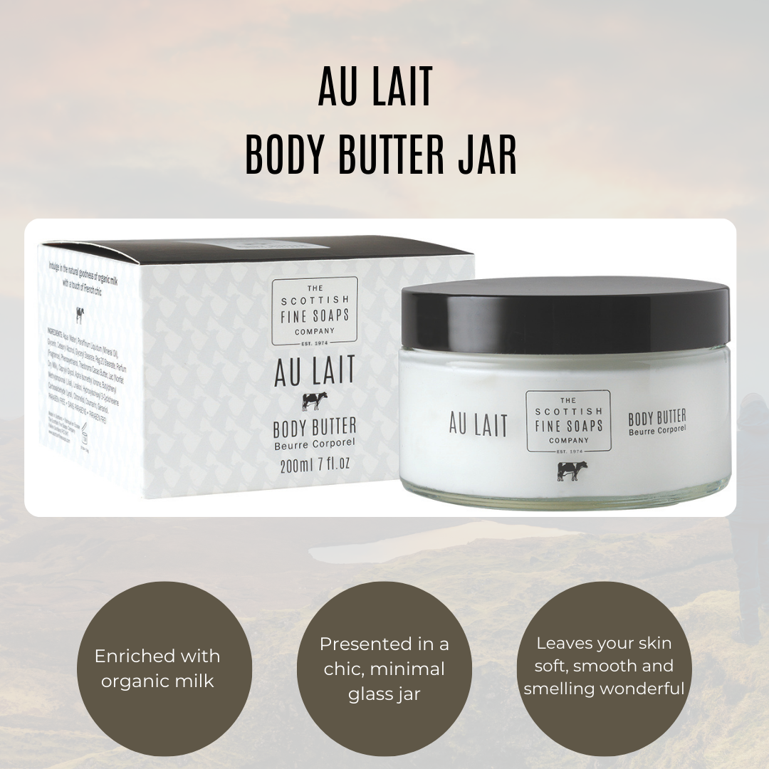 Au Lait Body Butter Jar - 200ml