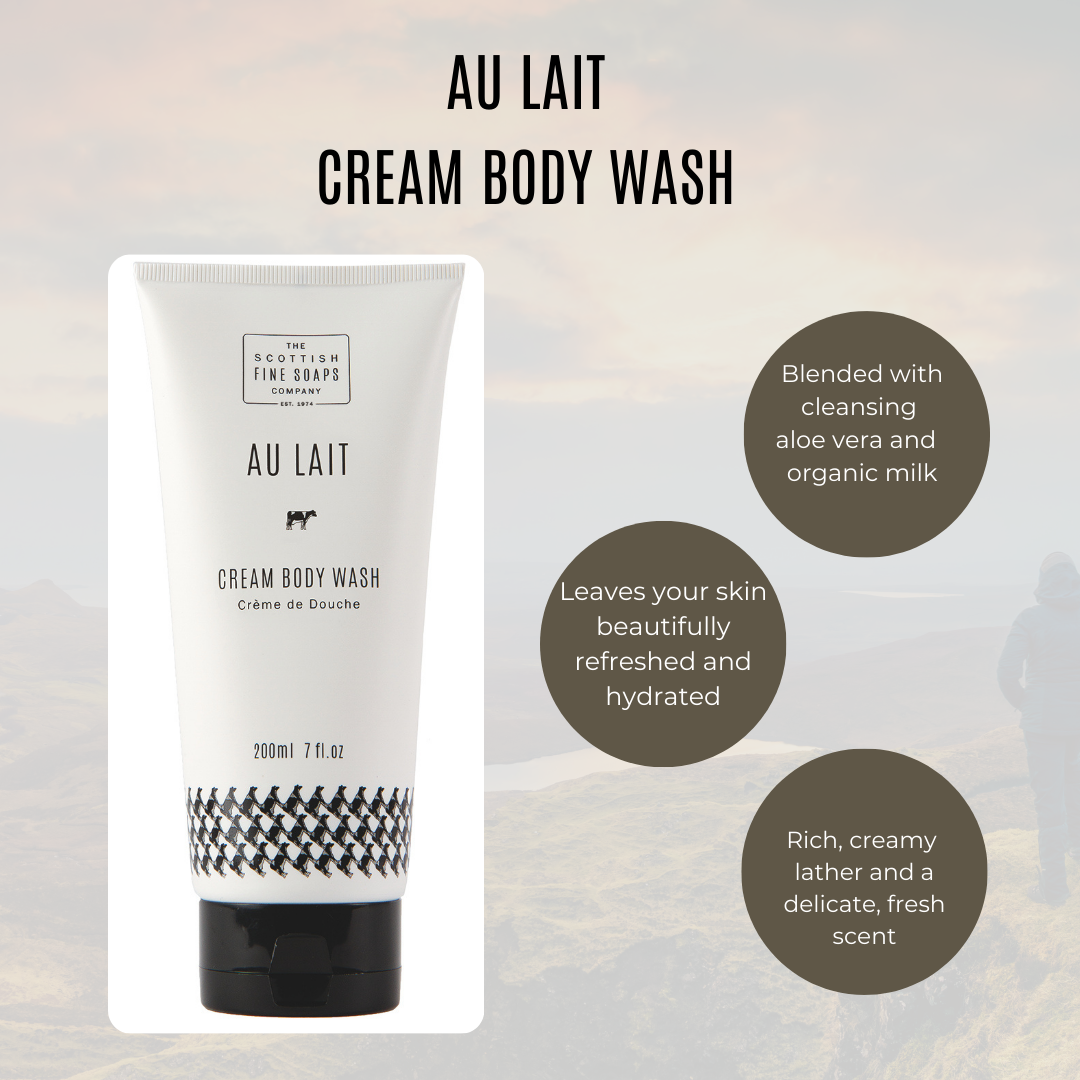 Au Lait Cream Body Wash - 200ml