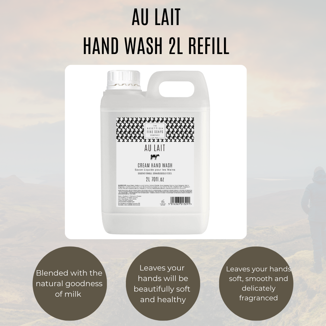 Au Lait 2 Litre Hand Wash Refill