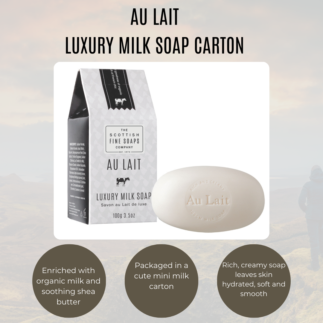 Au Lait Luxury Milk Soap Carton