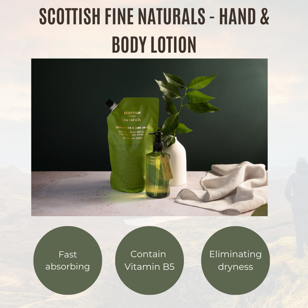 Scottish Fine Naturals - Hand & Body Lotion 300ml