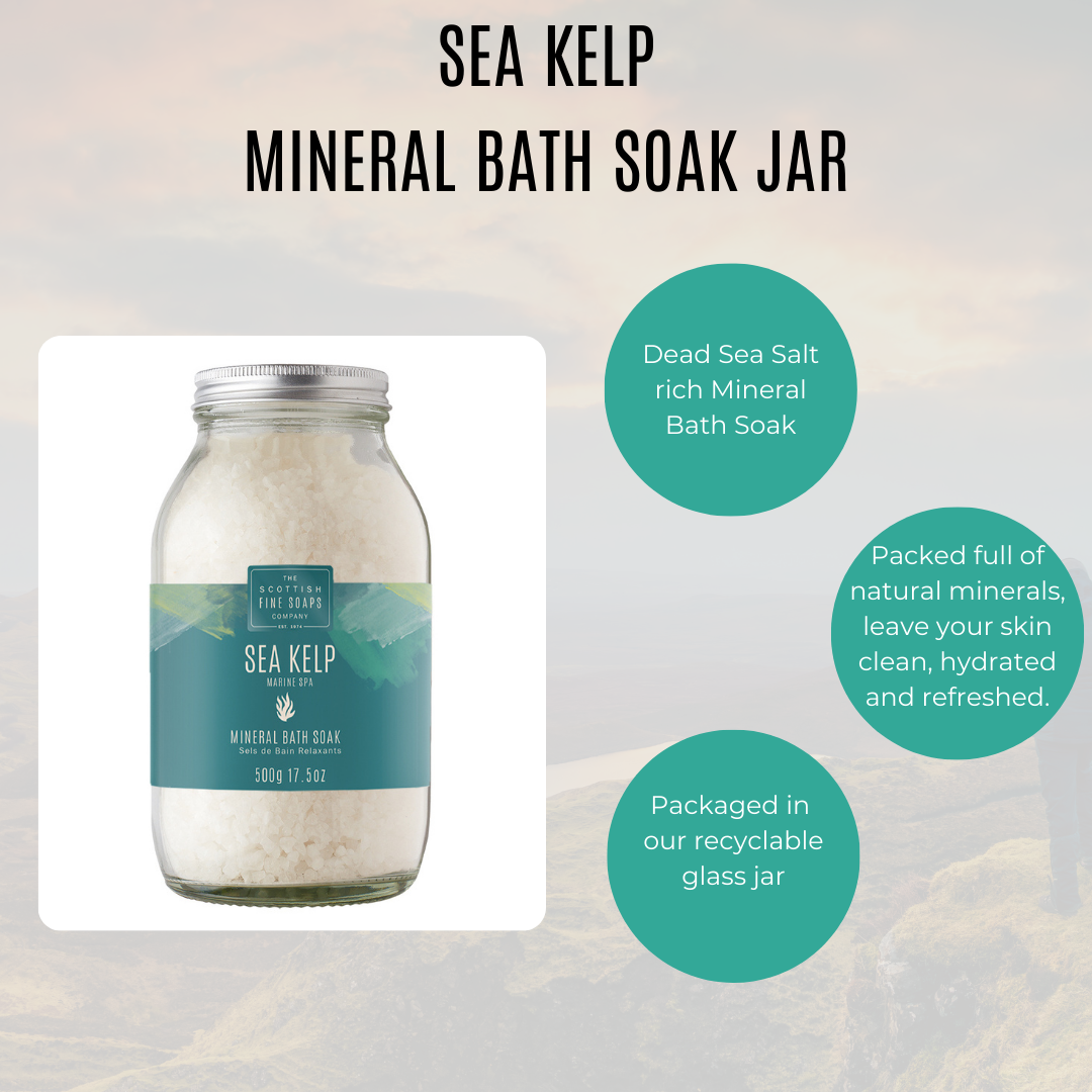 Sea Kelp Marine Spa Mineral Bath Soak Jar - 500g