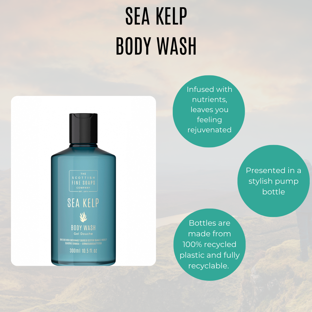 Sea Kelp Body Wash - 300ml Recycled Bottle