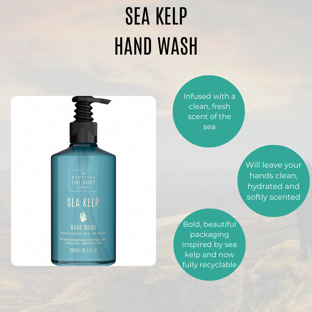 Sea Kelp Hand Wash - 300ml Recycled Bottle