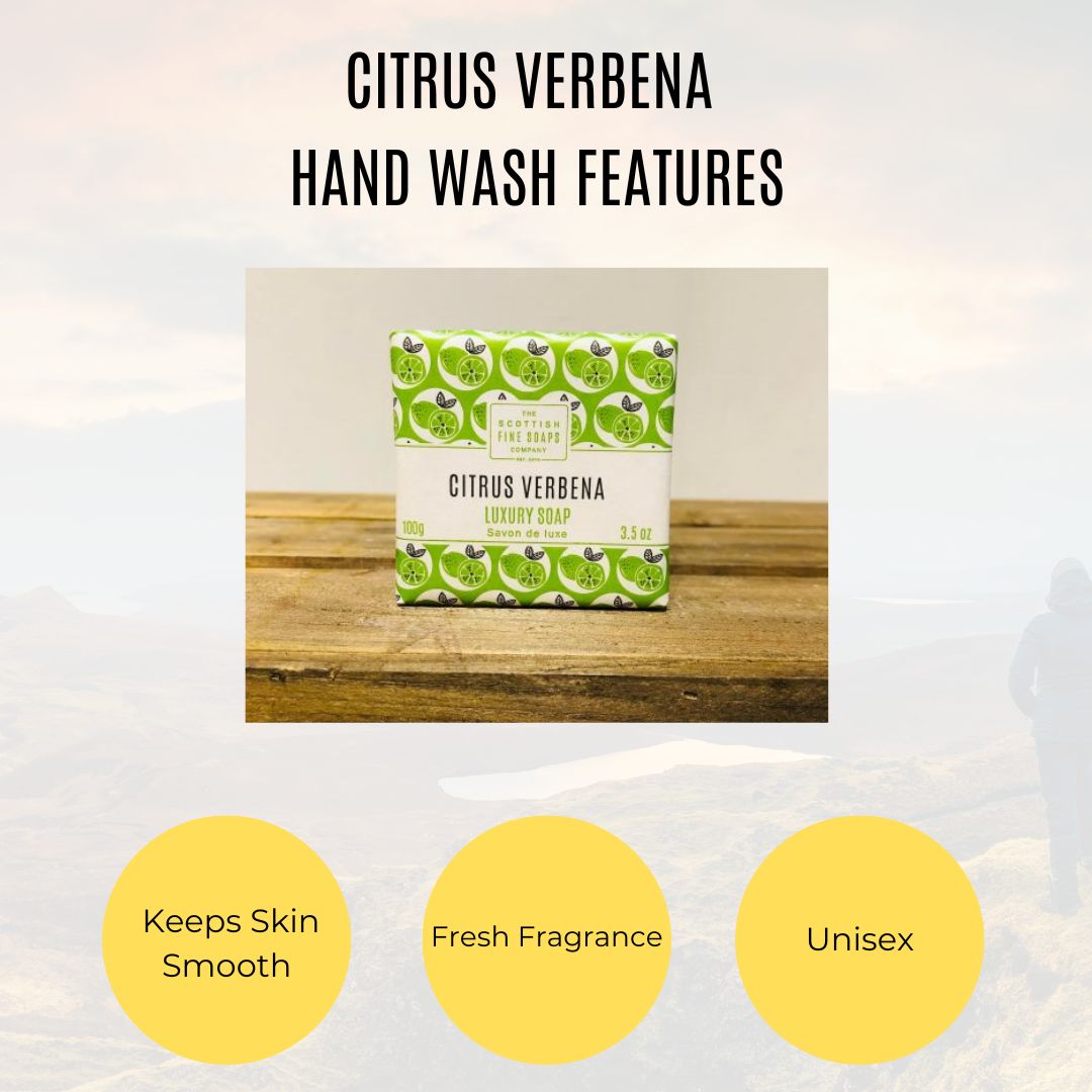 Citrus Verbena Luxury Wrapped Soap