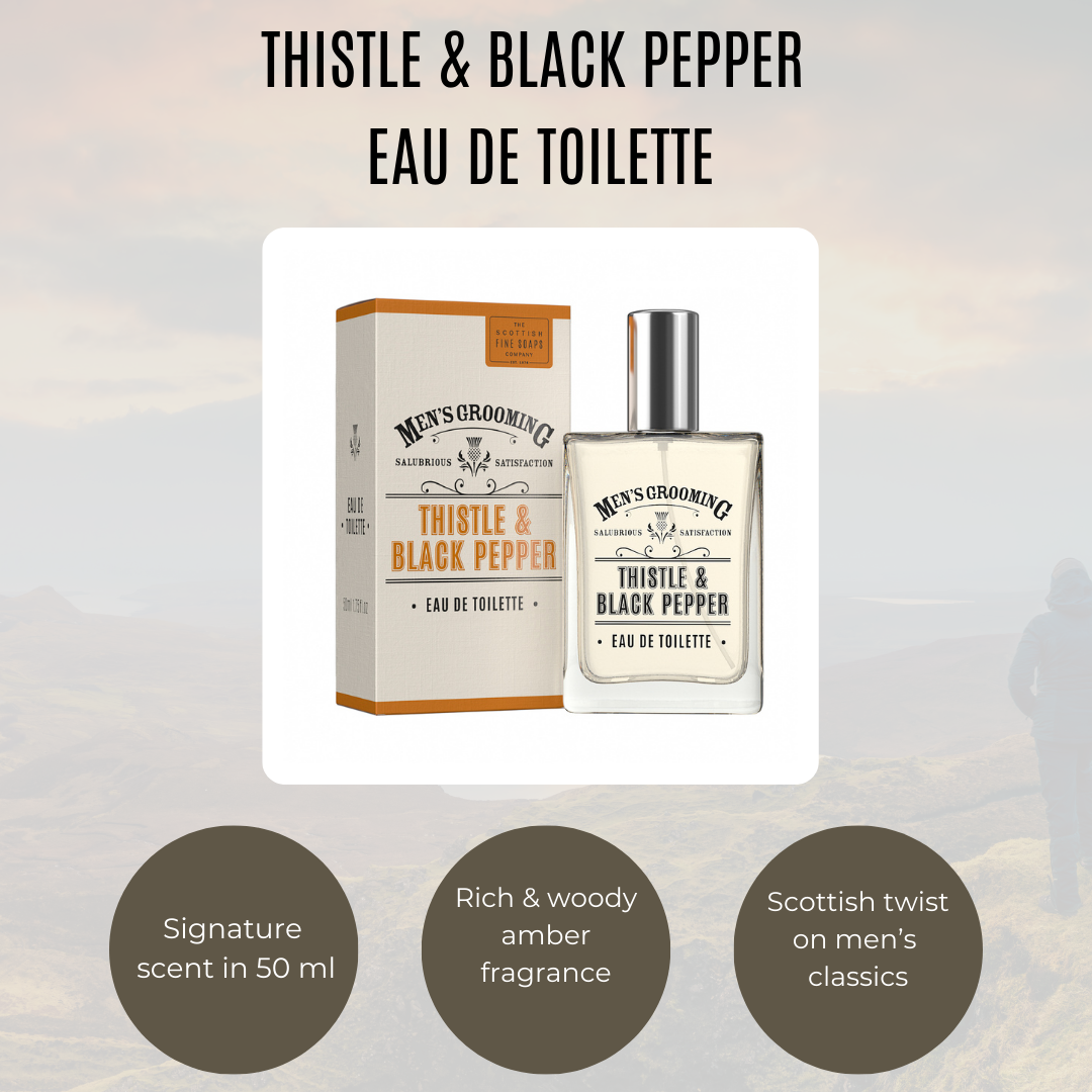 Thistle & Black Pepper Eau de Toilette - 50ml