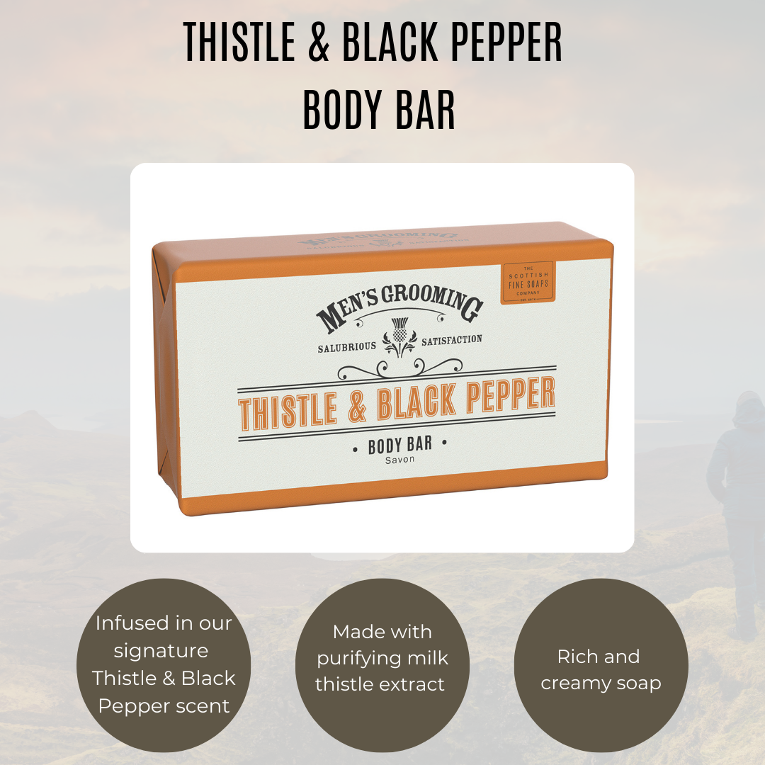 Thistle & Black Pepper Body Bar