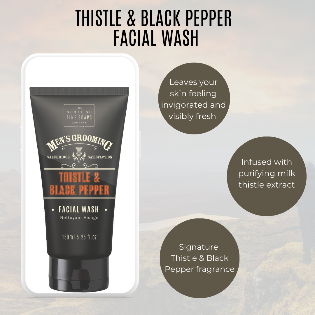 Thistle & Black Pepper Facial Wash - 150 ml