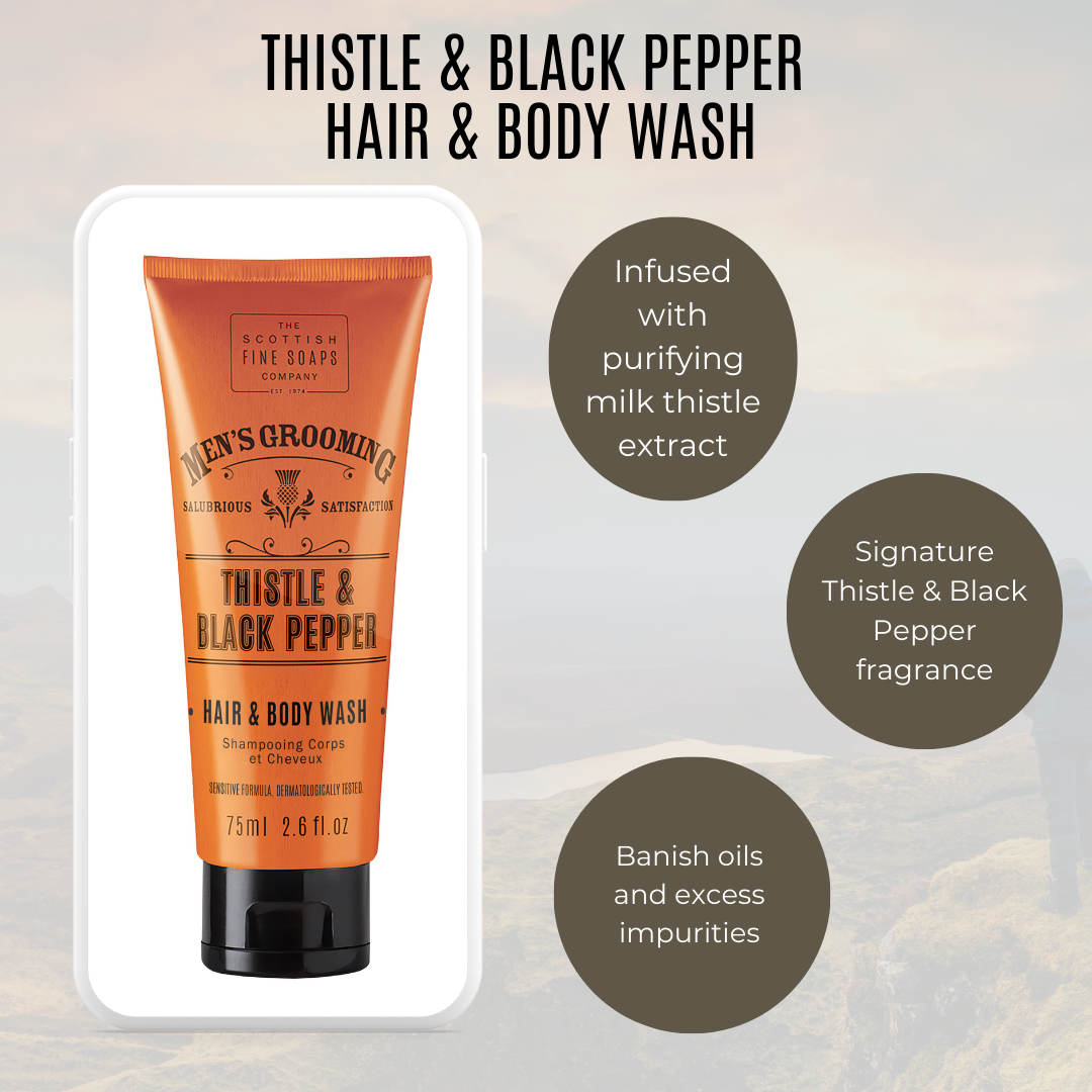 Thistle & Black Pepper Hair & Body Wash