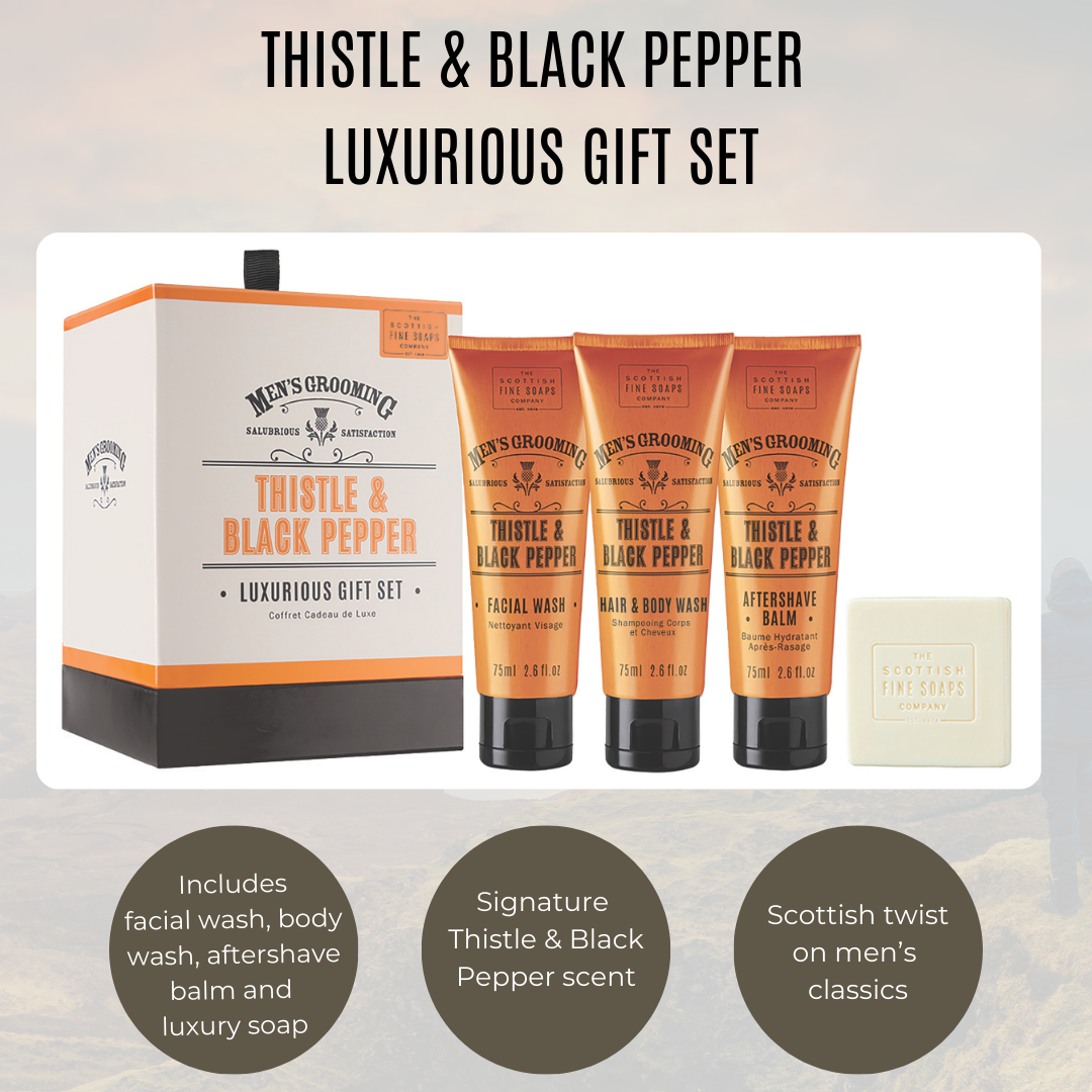 Thistle & Black Pepper Luxurious Gift Set