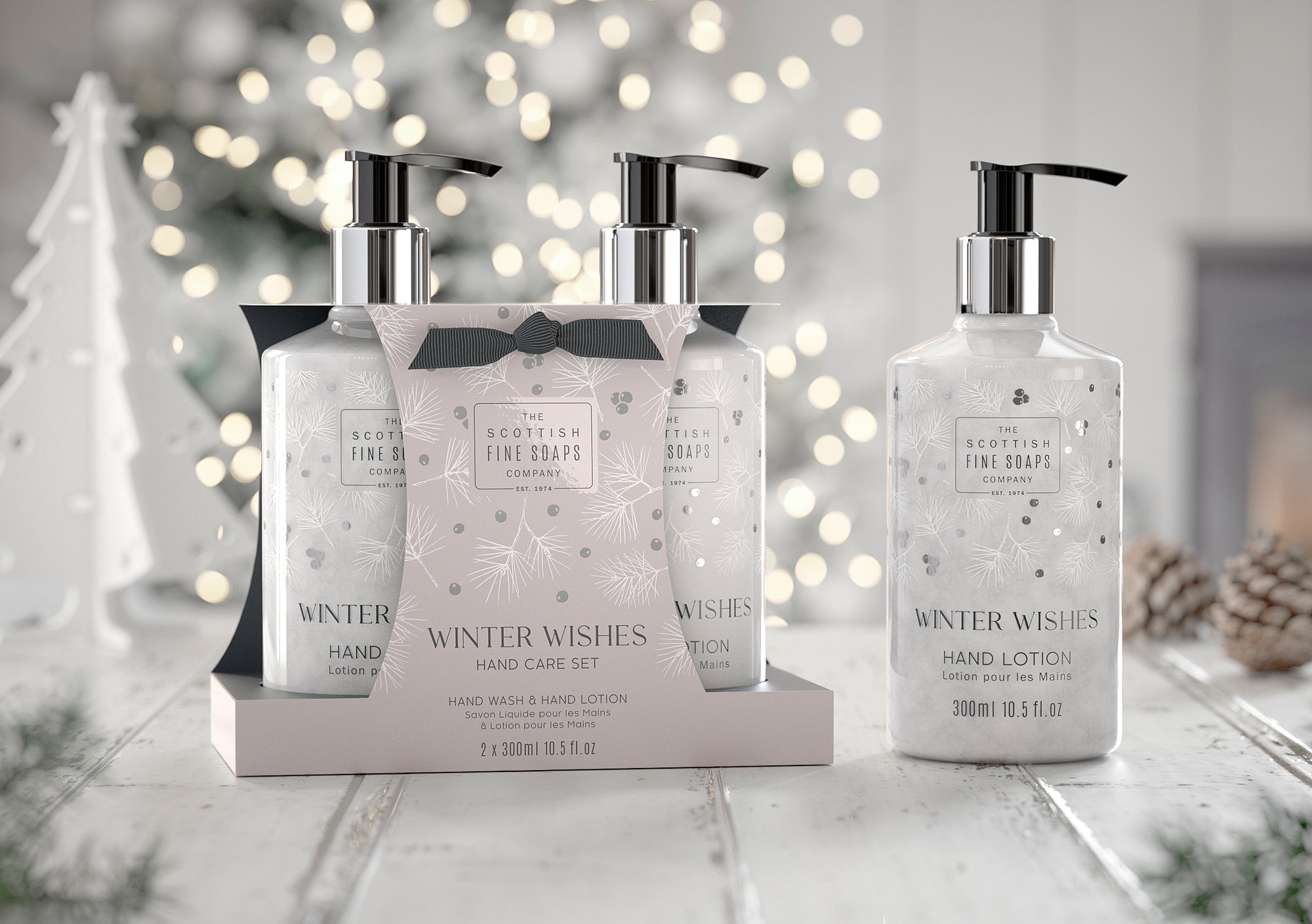 Winter Wishes Hand Care Set (2x300ml Hand Wash & Hand Lotion)